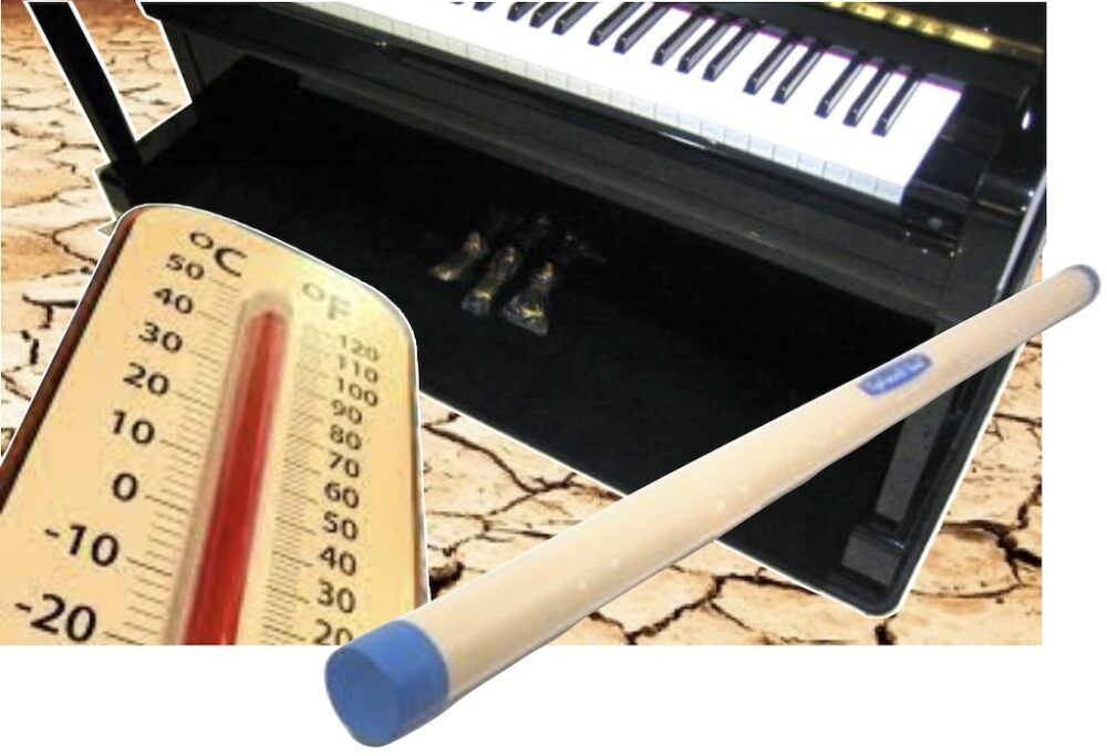 Vloerverwarming en de piano