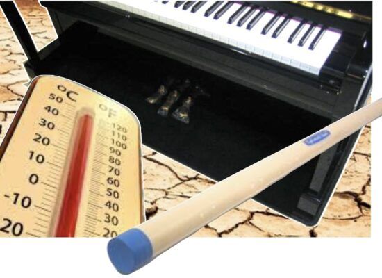 Vloerverwarming en de piano