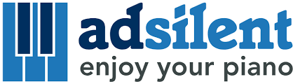 Adsilent piano silent systeem logo